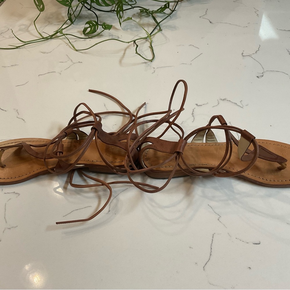 John Fluevog Gladiator Sandals - Picture 2 of 4